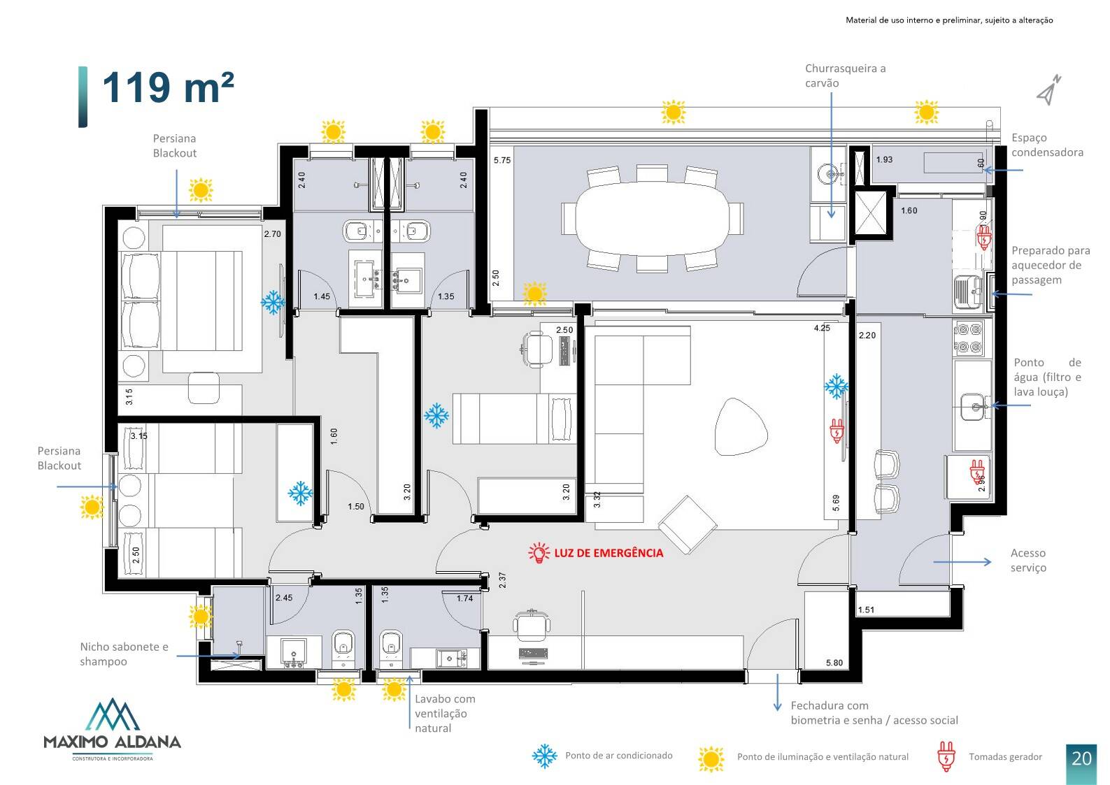 Apartamento, 3 quartos, 115 m² - Foto 11