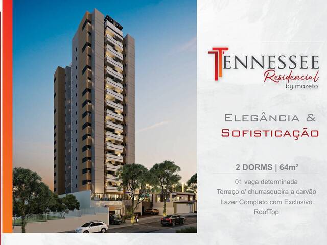 #tennesse - Apartamento para Venda em Santo André - SP - 1