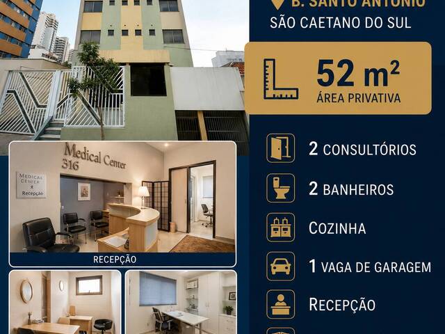 #Sala scs - Sala para Venda em São Caetano do Sul - SP - 1