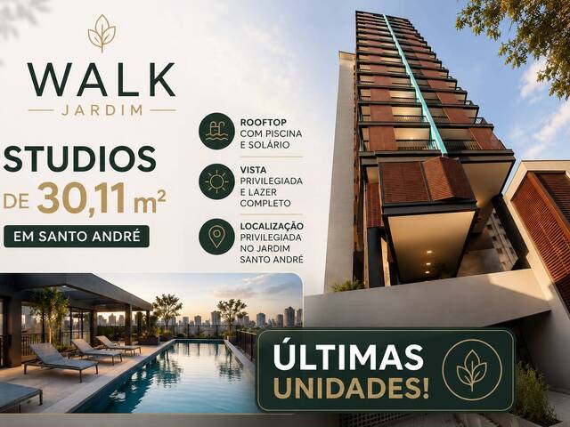 #walk - Apartamento para Venda em Santo André - SP