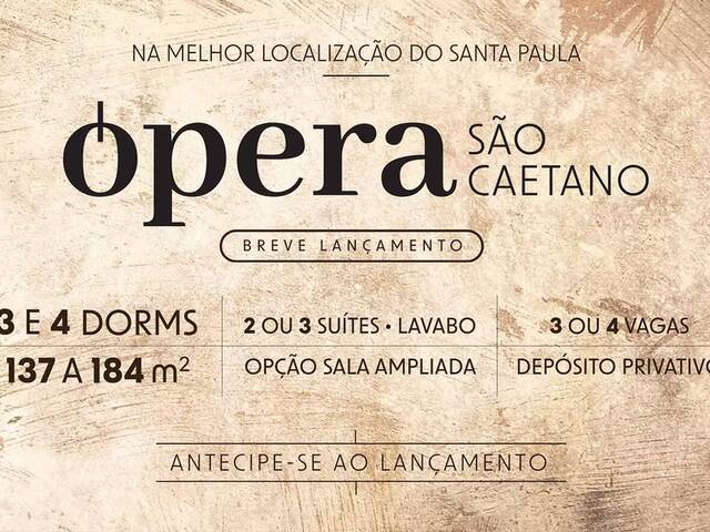 #OPERA - Apartamento para Venda em São Caetano do Sul - SP